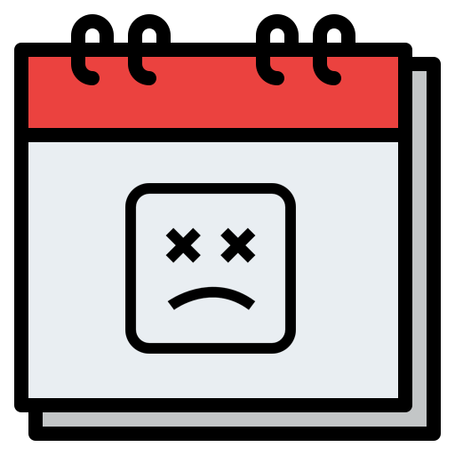 Calendario cuando no hay fechas